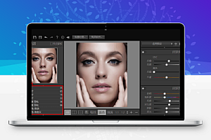 SkinFiner v5.3高效人像修图软件,支持PS汉化插件兼容Win/Mac