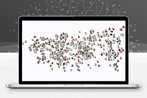 AE照片相册汇集文字动画片头视频模板 Collage Intro