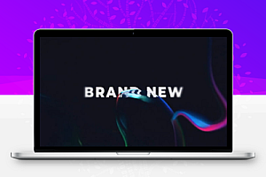 AE创意气泡折射文字标题动画模板 FRESH – Abstract Text Titles