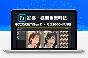告别复杂调色!PS 影楼必备一键调色插件 DFT Tiffen Dfx 汉化版,内置 2000 + 滤镜惊艳登场