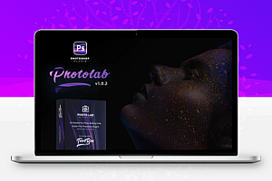 PS图片滤镜风格场景特效脚本插件 Photo Lab – Photo Editing Tools V1.2 – Photoshop Plugin