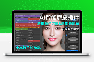 PS人像精修之王插件!Retouch4me13合1升级版,一键Ai智能一键修图