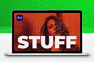 AE模板|时尚动感节奏开场动画 Big Short Intro