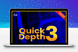 中文汉化-AE智能深度图生成插件 Quick Depth 3.0.1 Win破解版