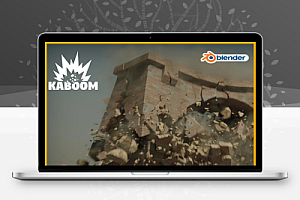 Blender插件|三维模型爆炸破碎效果 Kaboom v1.6.0 + 使用教程