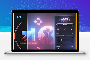 中文汉化-PS真实发光辉光效果插件 mobGlow V1.0.1 For Photoshop 2023-2025 Win/Mac