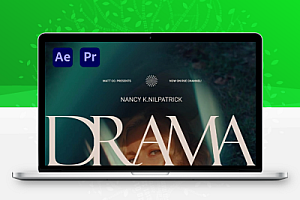 AE/PR模板|经典戏剧电影预告片标题片头 Pixflow – Dramatic Movie Title Templates
