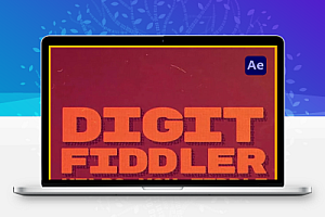 中文汉化-AE数字时间百分比滚动效果插件 Digit Fiddler V1.4.0 Win/Mac + 使用教程