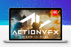 25个爆炸烟雾素材镜头特效合成4K视频素材 ActionVFX- Foreground Smoke & Fog Vol. 1