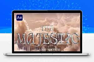 AE模板|40种铬金属风格文字标题动画 Pixflow – Chrome Title Text Templates