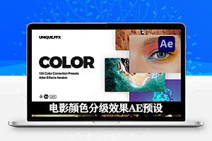 AE预设|120种电影颜色分级效果 Color Kit Presets Pro