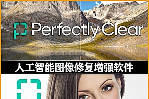 中文版智能照片修饰调色锐化磨皮软件 Perfectly Clear WorkBench v4.6.1 Win/Mac