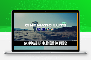 LUTs预设|80种后期电影调色预设 LUTs Pack v2