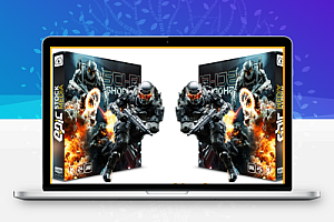 1132个科幻电影特效射击游戏UI元素音效素材 Epic Stock Media – Sci-Fi Shooter Game