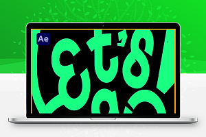 AE模板|社交媒体创意视频开场动画 Marketing Intro