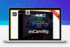 中文汉化-达芬奇插件|摄像机绑定动画预设 MotionVFX – mCamRig