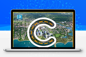 3DS MAX城市环境可视化设计建模插件 Cityscape Pro V2.1.4