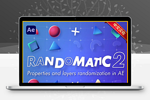 中文汉化-AE多图层属性控制随机动画脚本 Randomatic 2 v2.11 + 使用教程