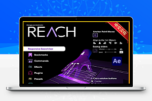 中文汉化-AE实用小工具集合脚本 REACH: AEssential Kit v2.1.5
