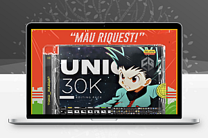 视频素材|制作卡通特效动画动漫预告片素材包 Uniquevfx AMV Unique’s 30k Editing Pack