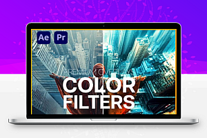 AE/PR模板|60组优质色彩视频调色滤镜预设 Premium Overlays Color Filters