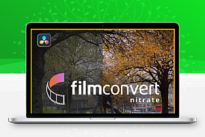 达芬奇插件|数字转胶片调色插件 FilmConvert Nitrate OFX V3.65 Win/Mac