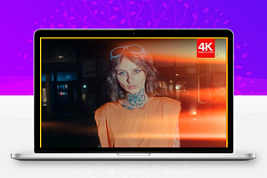 4K视频素材|80组电影胶片光晕泄漏烧伤效果转场素材 Pixflow – Luminous Light Leak Transitions