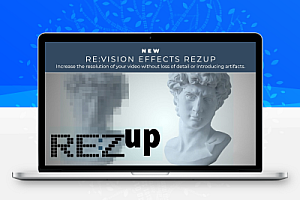 中文汉化【AE/PR插件】视频分辨率智能放大画质增强插件 REVisionFX REZup v2.0.1 Win