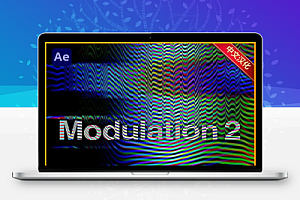中文汉化-AE/PR信号滤波调制视觉特效插件 Modulation 2 v2.1.0 Win/Mac