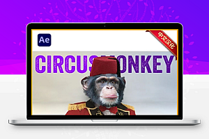 中文汉化-AE个性动态文字排版3D翻转动画脚本 CircusMonkey V1.12 + 使用教程