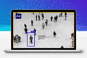 AE|AI高科技大数据识别画面框选信息展示动画 TARGET VISION