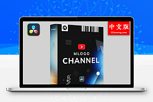 中文汉化-达芬奇插件|50组多样化开场LOGO动画模板 MotionVFX – mLogo Channel DVR
