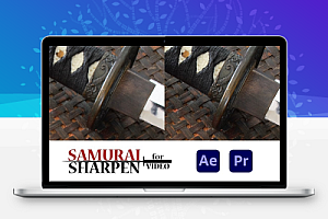 【AE/PR插件】视频智能锐化防抖清晰效果插件 Samurai v1.2.14 Win汉化版