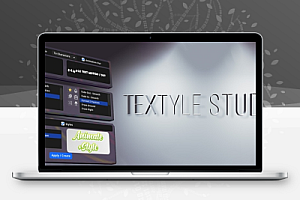 中文汉化-AE脚本多样式风格化文字标题动画生成工具 Textyle Studio v1.4.4  +使用教程
