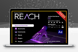 中文汉化-AE实用小工具集合脚本 REACH: AEssential Kit v2.1.6