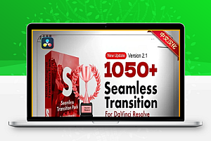 中文汉化-1050多种达芬奇视频转场特效预设包 Transition Pack – DaVinci Resolve