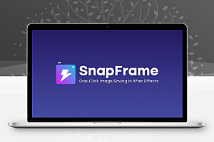 中文汉化-AE脚本一键快速导出当前帧保存为图片 SnapFrame v1.0.3+使用教程