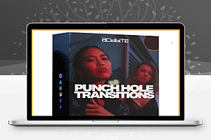 电影胶片打孔转场素材 AcidBite – Punch Hole Transitions