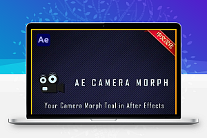 中文汉化-AE多摄像机动画变换脚本 AE Camera Morph V1.2.4