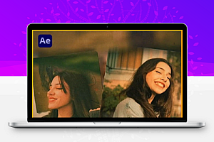 AE模板|唯美相册照片幻灯片动画(含音乐素材) Photo Slideshow