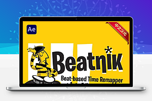 中文汉化-AE音乐节奏标记卡点剪辑脚本 Beatnik v1.06 + 使用教程