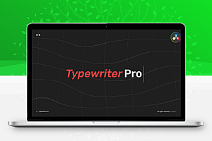 中文汉化-达芬奇插件8种简单的打字机输入效果动画 Typewriter Pro