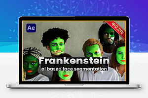 中文汉化-AE/PR人脸智能分区蒙版插件 Frankenstein V1.1.40 Win