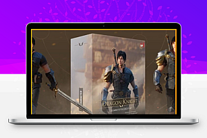 龙骑士人物3D角色模型 Dragon Knight – 3D Character for Concept Art