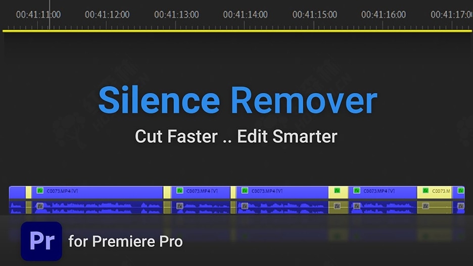 中文汉化-PR脚本智能自动识别空白音频间隙剪切脚本 Silence Remover v1.2+使用教程