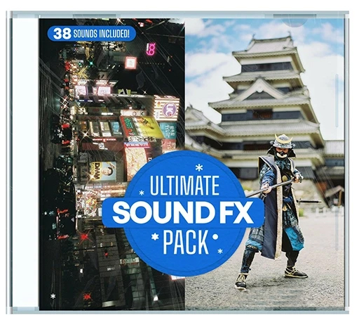 38个视频过渡转场音效素材(冲击、嗖嗖声、相机快门声、上升) Gakuyen – Ultimate Sound Fx pack