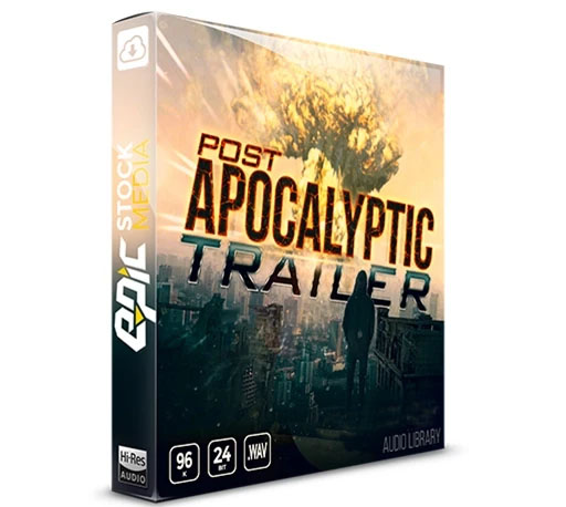 514个高质量震撼低音电影预告片音效素材库 Epic Stock Media – Post Apocalyptic Trailer