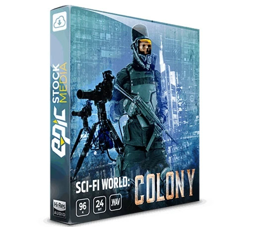 119个创造太空殖民地和未来科技电影氛围音效素材库 Epic Stock Media – Sci-fi World Colony