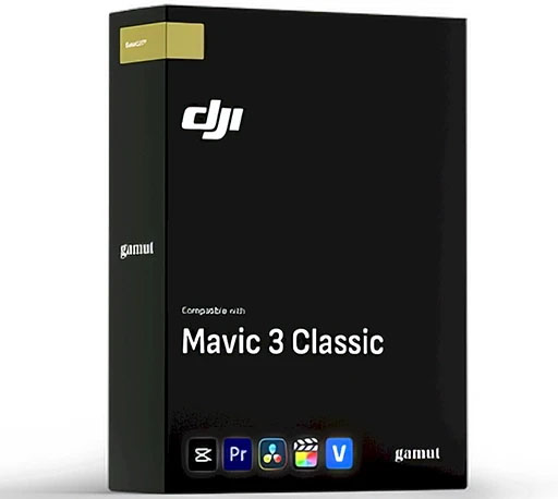 大疆DJI无人机电影质感调色预设 GAMUT – BaseLUTs 2.0 – DJI Mavic 3 Classic