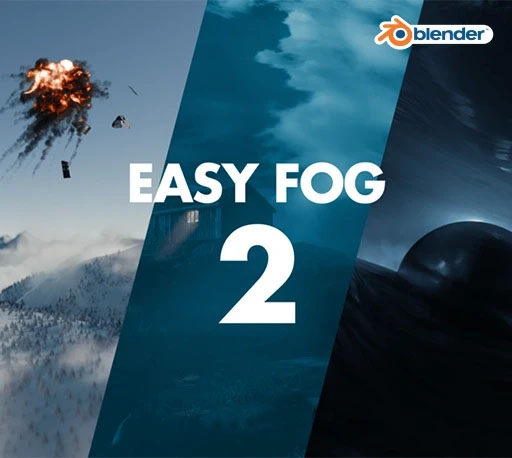 中文汉化-Blender插件|真实体积雾烟雾气生成器 Alt Tab Easy Fog 2 v2.5.0